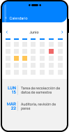 Agenda y recordatorios